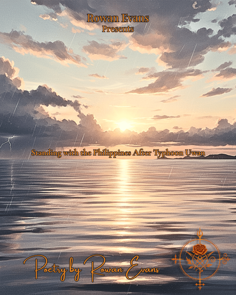 Calm ocean at dawn showing light after the storm.