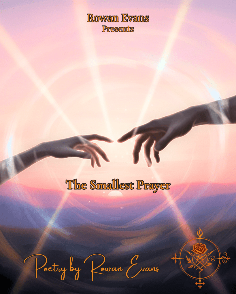 Two hands reaching toward each other in a soft, glowing twilight, representing connection and intimacy.