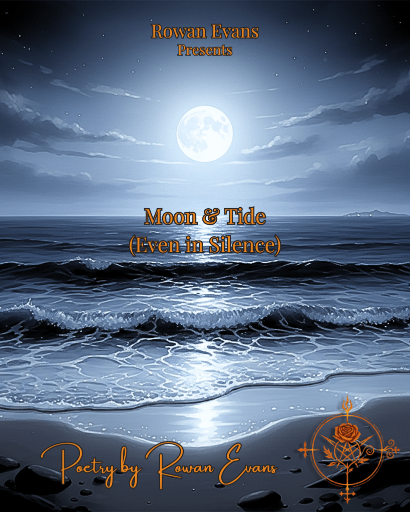 Moonlight reflecting across calm ocean waves at night.